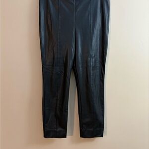 Simply Vera Black Faux Leather Pants